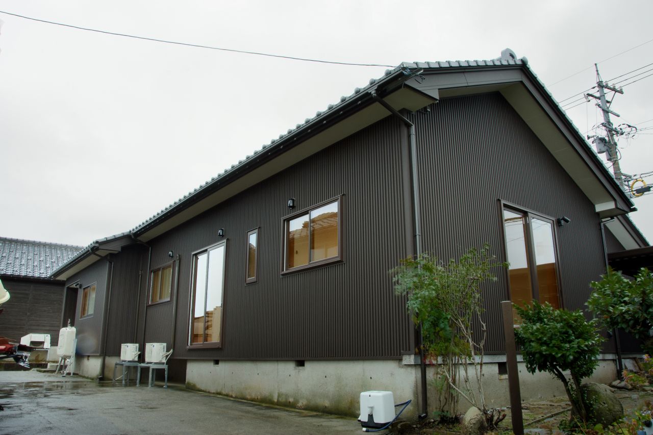 ２階を減築して平屋に